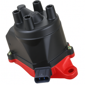 GEN 2 Dragon Fire Ignition Distributor - 1998-2002 Honda Accord EX / Acura CL 2.3L 2.4L I4 (Hitachi Type) - RED