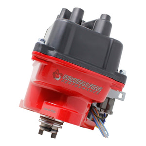 GEN 2 Dragon Fire Performance Ignition Distributor - 1992-1995 Honda / Acura 1.6L 1.8L I4 DOHC Vtec - Red