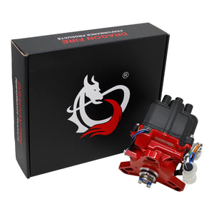 GEN 2 Dragon Fire Performance Ignition Distributor - 1988-1991 Honda / Acura OBD0 Non-Vtec 1.5L SOHC - Red