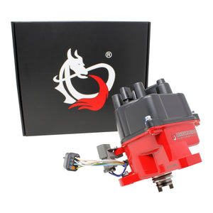 GEN 2 Dragon Fire Performance Ignition Distributor - 1992-95 Honda Civic 1.6L 2nd Gen JDM ZC - Red