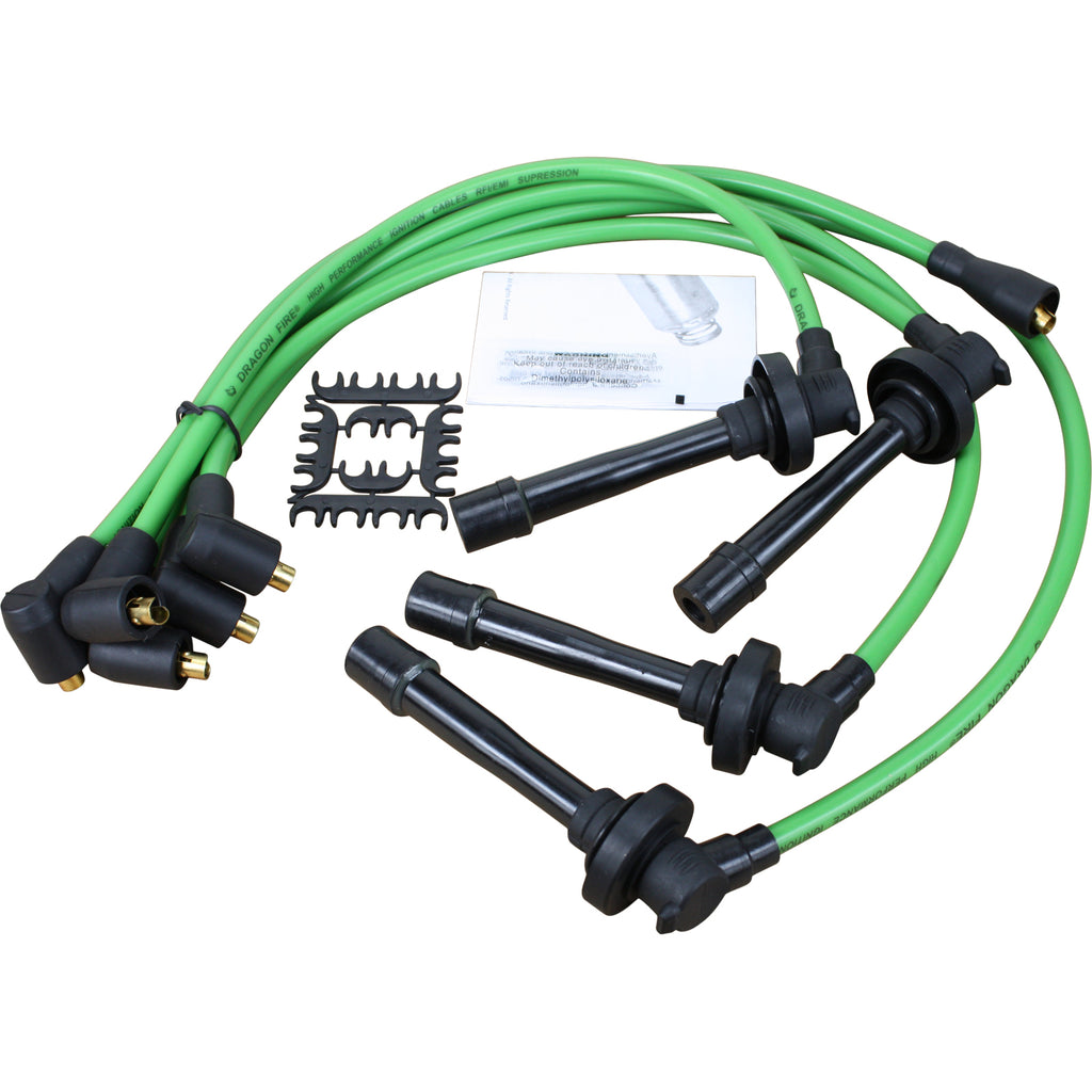 Street Series Spark Plug Wires - Honda / Acura B-Series - Green