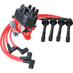 Stage 2 Ignition Kit - 1992-1995 Honda 1.5L 1.6L l4 SOHC Vtec - RED